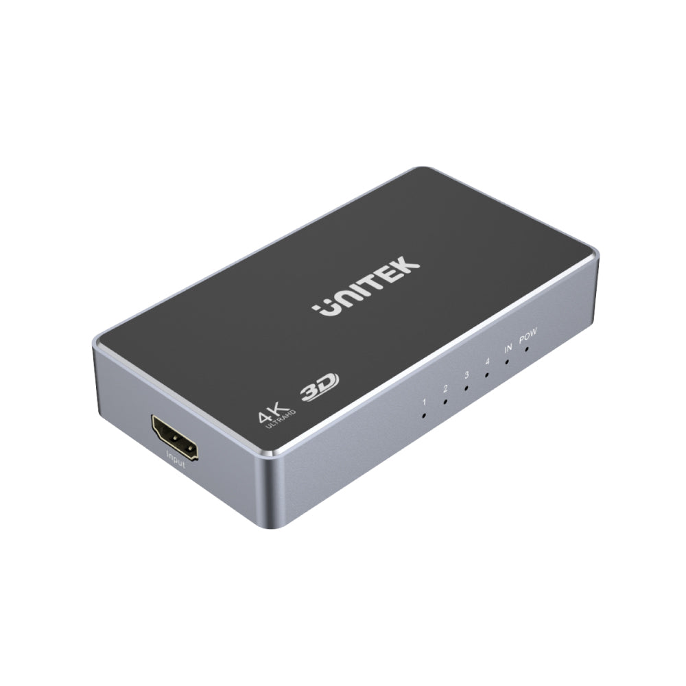 4-Port HDMI Splitter, Ultra HD 4K @ 30 Hz (3840 x 2160)