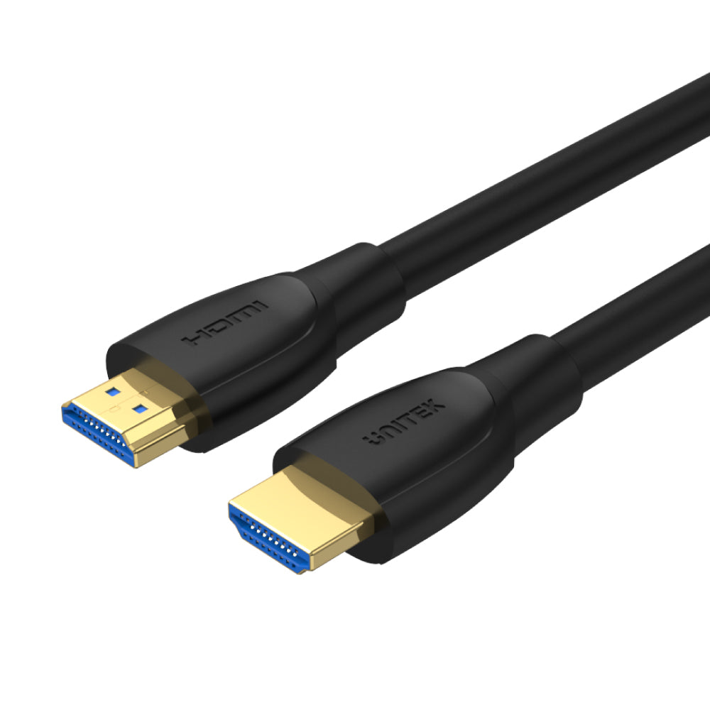UNITEK Human Friendly C11061BK-0.3M - Cable HDMI 2.0 corto a terminales de  30 cm, alta velocidad con Ethernet, resolución 4K x 2K, 19 hilos, 100%  cobre, apantallado múltiple