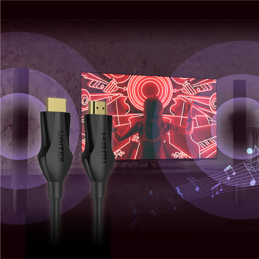 8K Ultra High Speed HDMI 2.1 Cable in Black