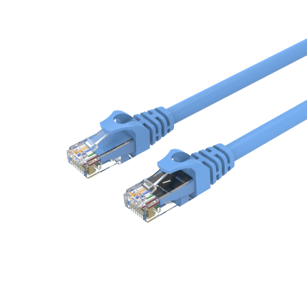 D.Square - Cable Ethernet Internet LAN 0,25m, Cat.6 U/UTP Amarillo