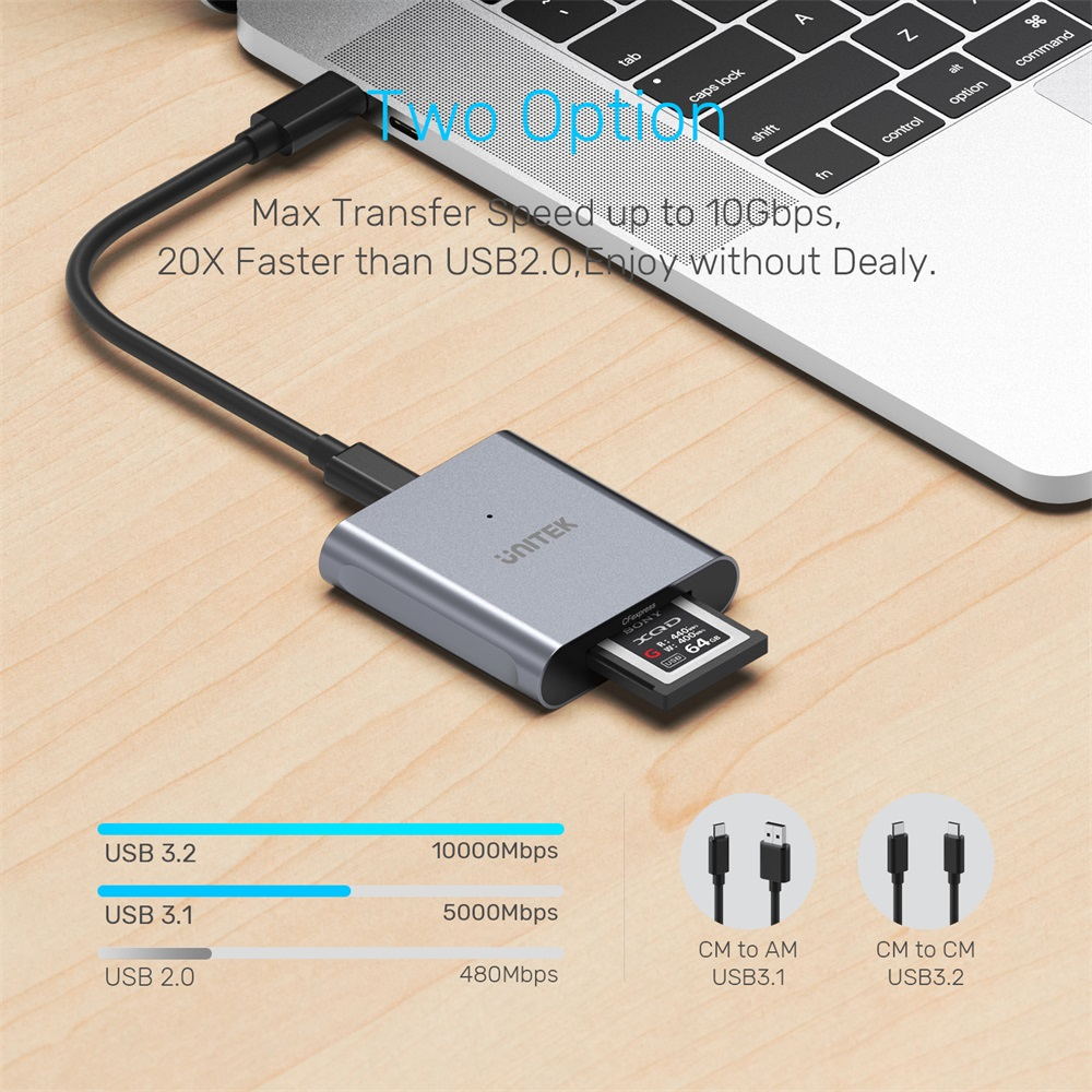 CFexpress2.0 USB 10Gbps Aluminium Card Reader