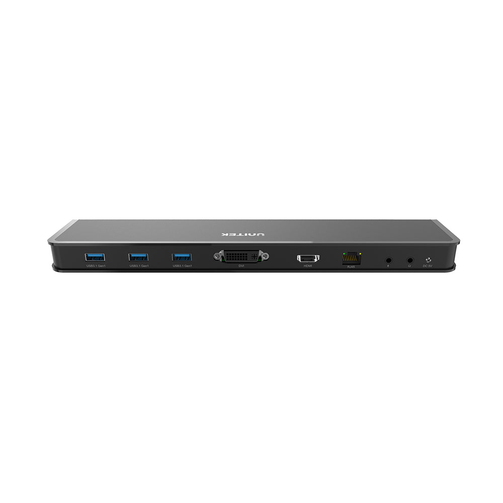 uHUB S7+ 5Gbps 7 Ports Docking Station With VGA Adapter