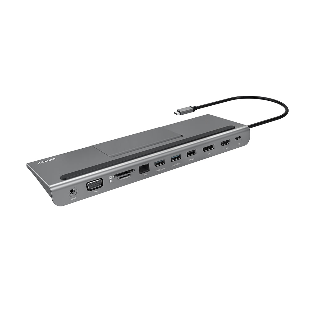 uHUB 11+ USB C 5Gbps Docking Station With Triple Display, PD 85W & Multi-function