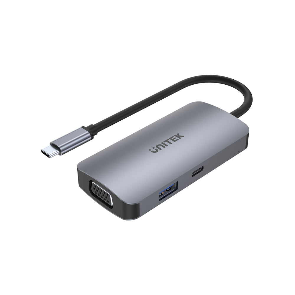uHUB P5 Trio 5-in-1 USB-C Hub with MST Triple Display and PD 100W