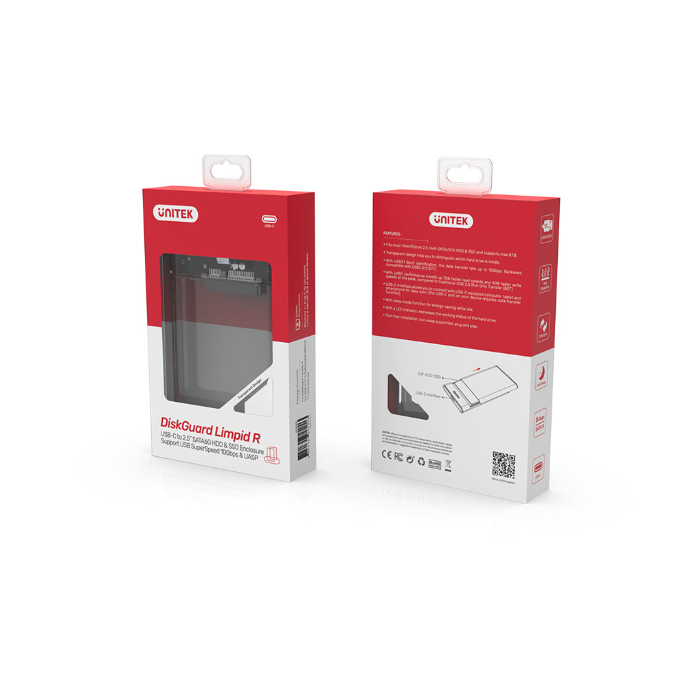diskguard-limpid-r-usb-c-to-sata6g-2-5-hdd-ssd-hdd-ssd-enclosure