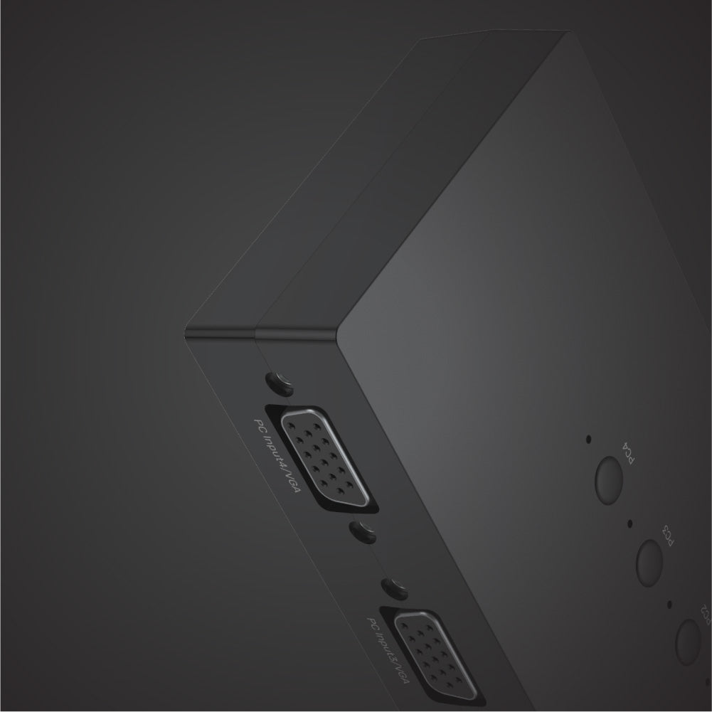VGA KVM 스위치 4 입력 1 출력