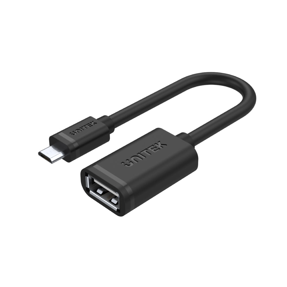 6in USB Micro-B to USB-A OTG Adapter Cable