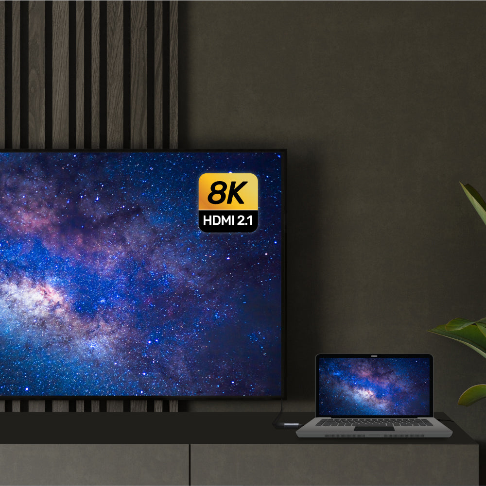 HDCP2.3 対応 8K USB-C - HDMI 2.1 アダプター