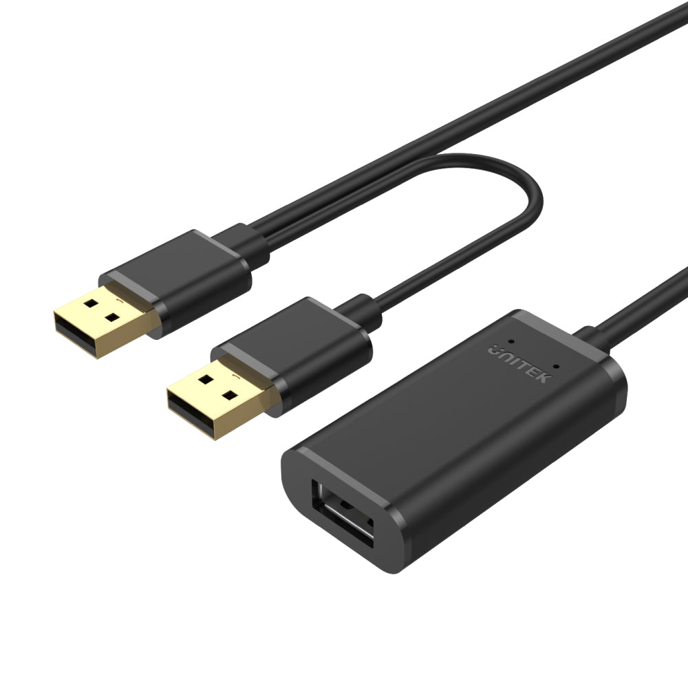 Câble USB 10m d'Extension USB 2.0 de 10 Mètre - TecnoCity