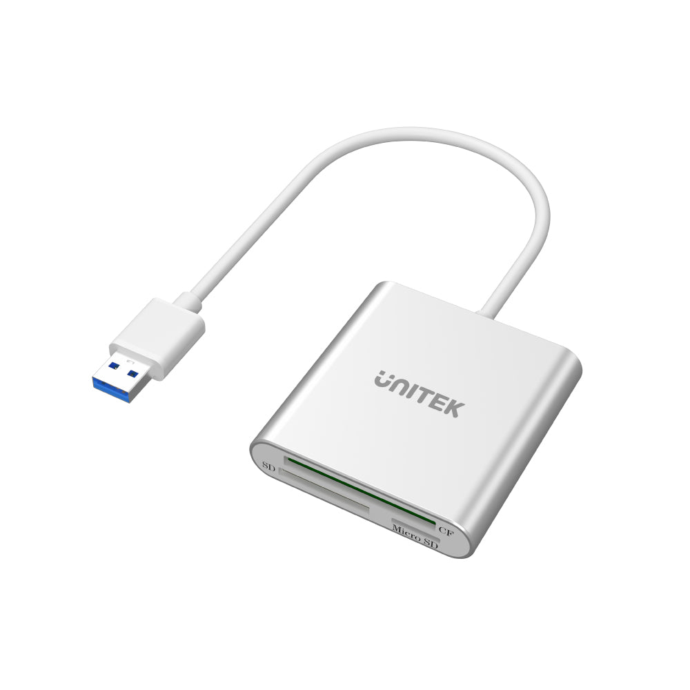 USB 3.0 3ポート メモリカードリーダー | UNITEK