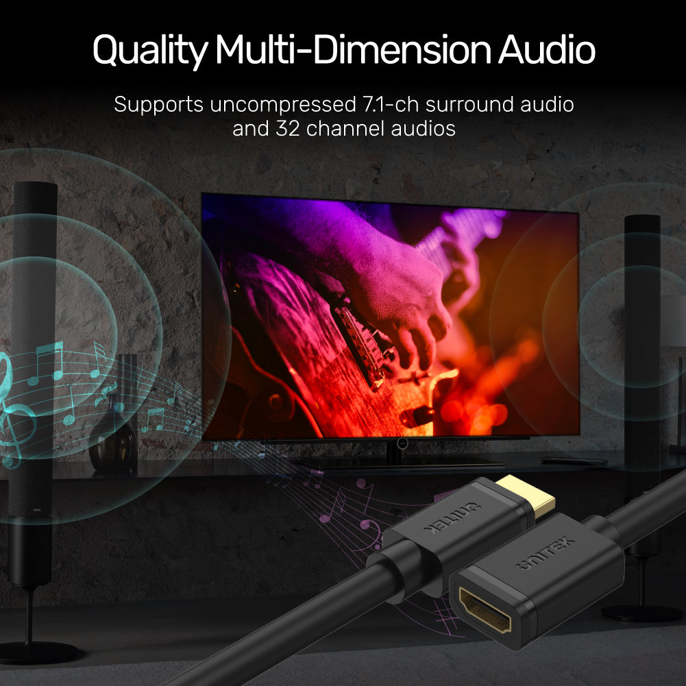 4K 60Hz High Speed HDMI Extension Cable