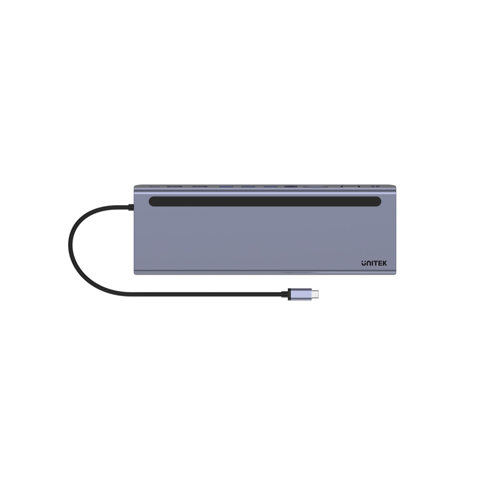 uHUB 11+ 11-in-1 USB-C Ethernet Hub with MST Triple Monitor (Dual HDMI), 100W PD, Dual Card Reader
