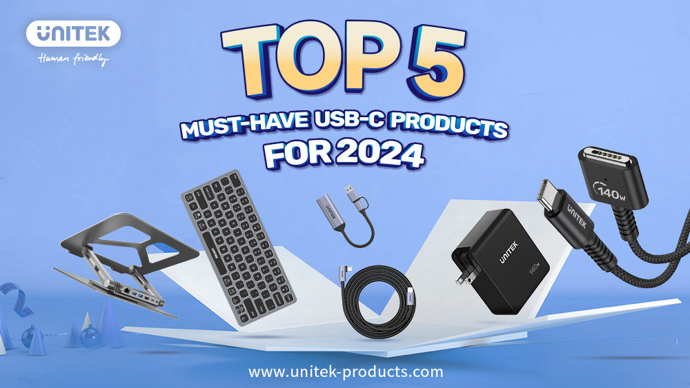 Top 5 USB-C must-haves to kickstart 2024