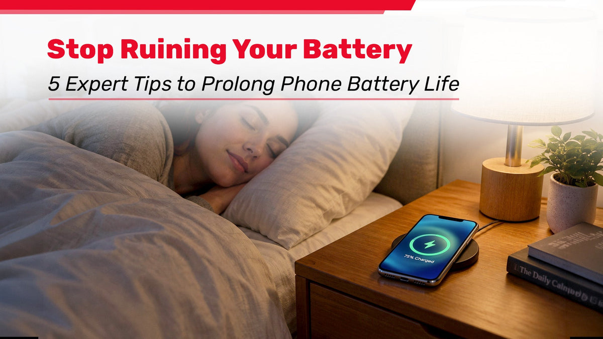 Stop Ruining Your Battery: 5 Expert Tips to Prolong Phone Battery Life
