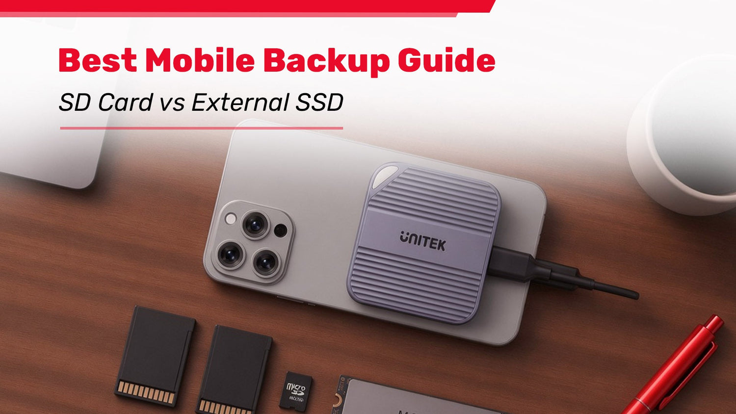 Best Mobile Backup Guide: SD Card vs External M.2 SSD