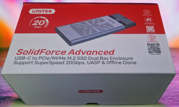 IT MAG Review: UNITEK SolidForce Advanced - The best NVMe drive cloning station