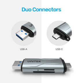 2-in-1 SD 3.0 Card Reader