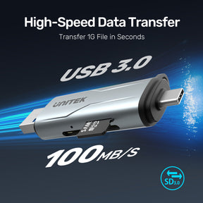 2-in-1 SD 3.0 Card Reader