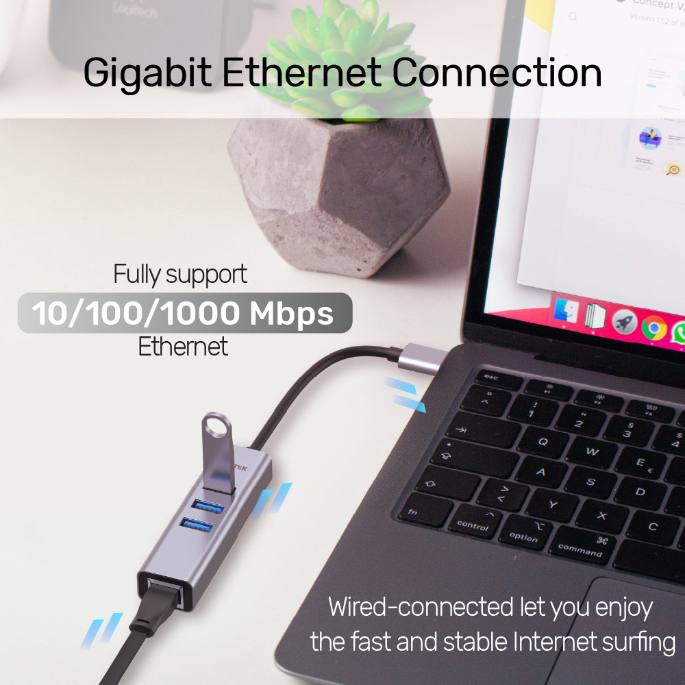4-in-1 Ethernet Hub