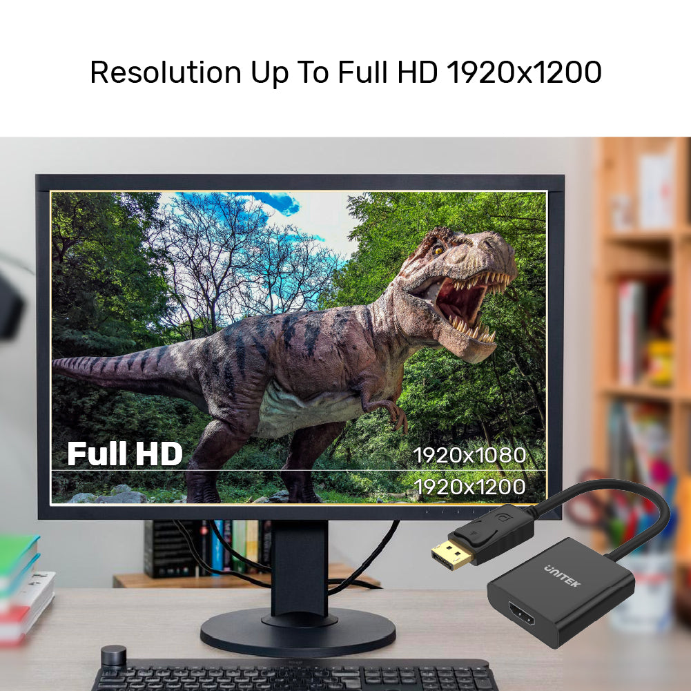 DisplayPort-HDMI 1080P Full HD 어댑터