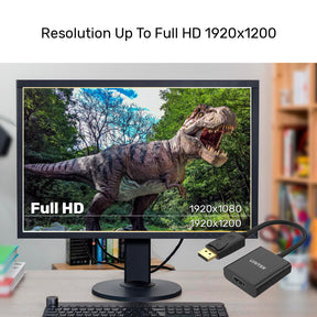 DisplayPort-HDMI 1080P Full HD 어댑터