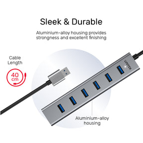 7 Ports Powered USB 3.0 Hub