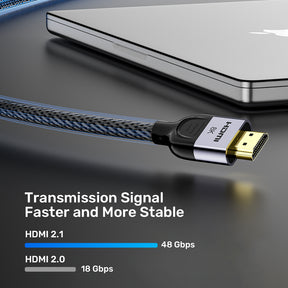 8K Braided Nylon HDMI Cable