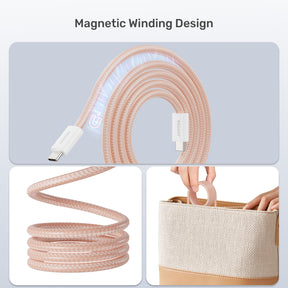 100W Magnetic USB-C Cable
