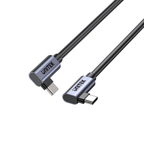 PD100W USB-C Cable Dual 90 Degree