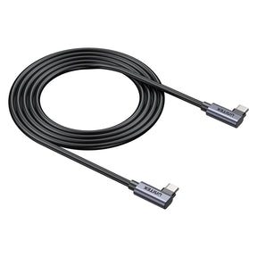 PD100W USB-C Cable Dual 90 Degree