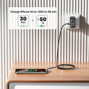 PD100W USB-C Cable Dual 90 Degree