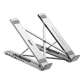 USB-C Foldable Laptop Stand with Docking Station