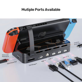 Gaming Docking Station with Remote