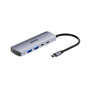 uHUB Q4 4-in-1 10Gbps USB-C Hub with 2 USB-A & 2 USB-C Ports