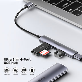 4 in 1 USB A Hub