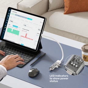 Bi-Directional Hub with Detachable Cable