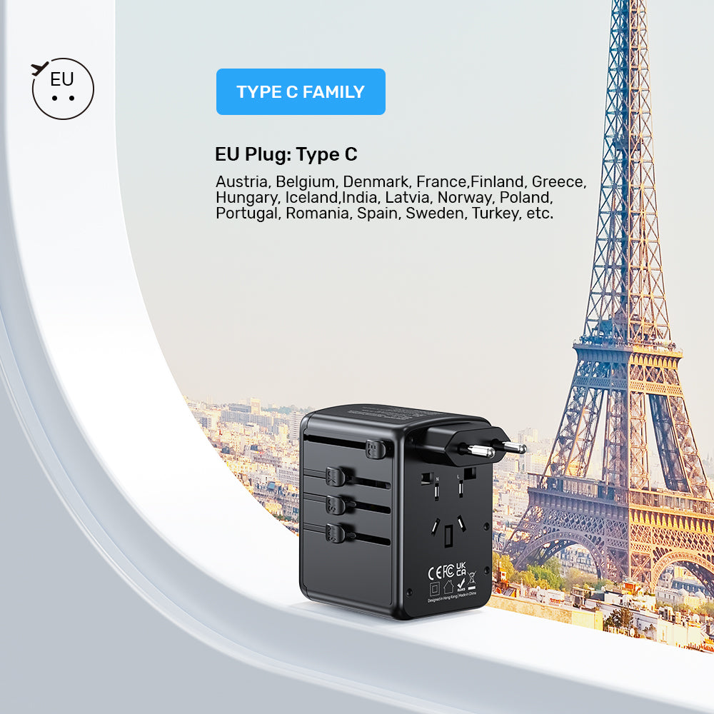 35W Universal Travel Adapter