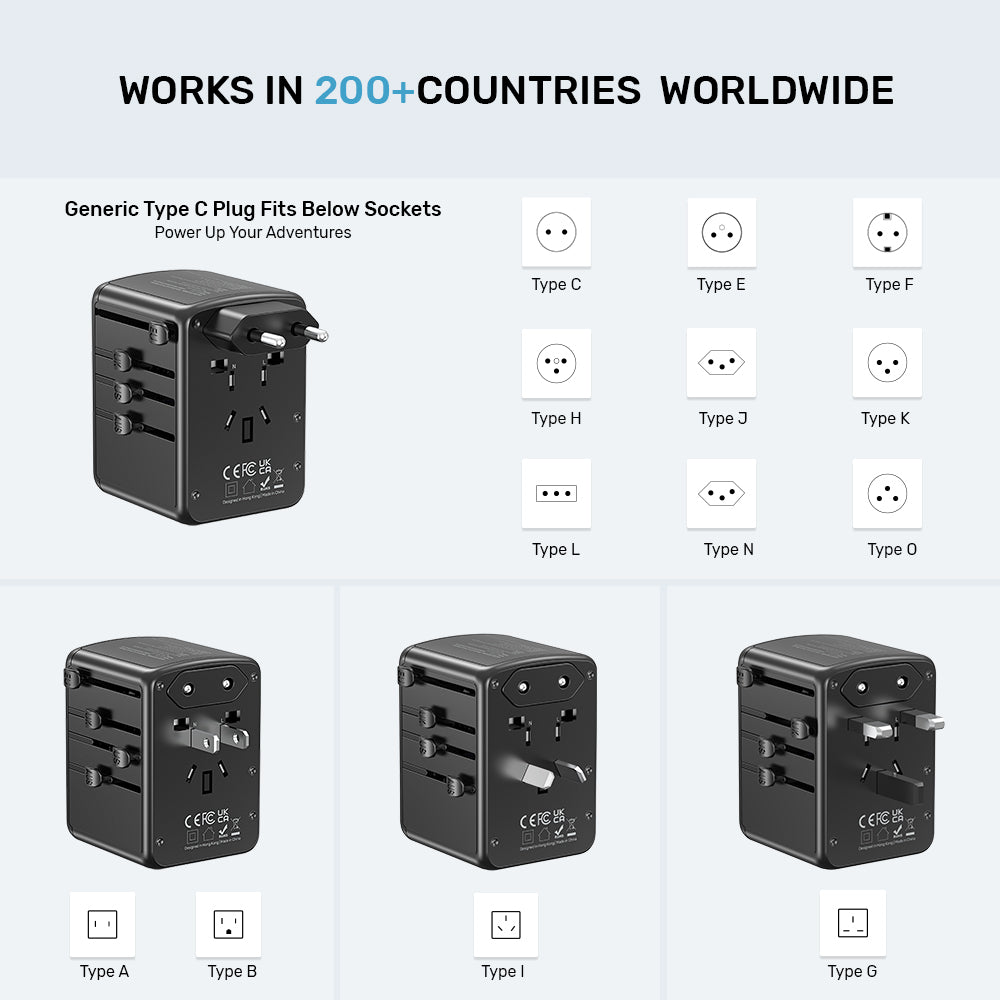 35W Universal Travel Adapter