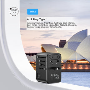 GaN 100W Universal Travel Adapter