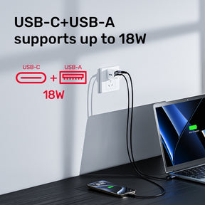 33W Mini USB Wall Charger