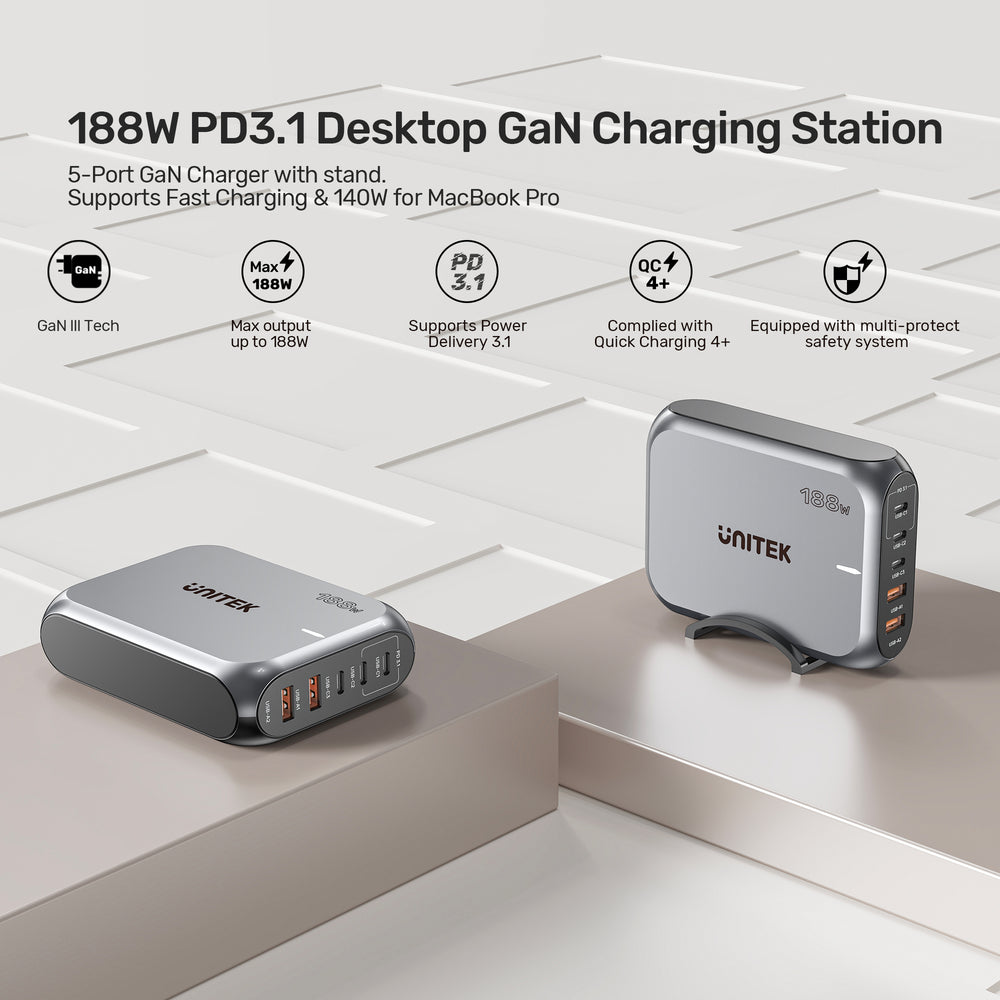 Charging Station - USB Charger - UNITEK