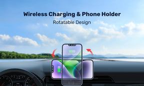 MagSafe Car Mount Charger 15W Wireless Phone Car Charger Mount