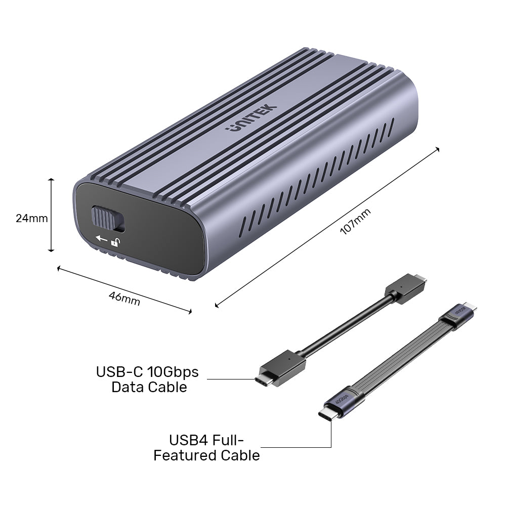 SolidForce Reefer Pro USB 40Gbps - M.2 SSD(PCIe/NVMe) 인클로저