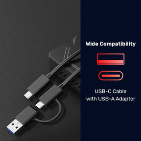 M.2 NVMe & SATA SSD Enclosure
