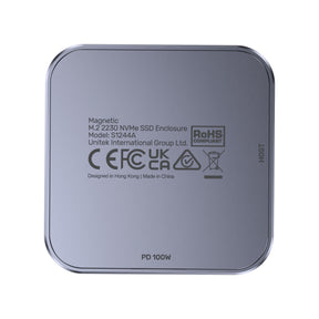 Magnetic M.2 2230 NVMe SSD Enclosure