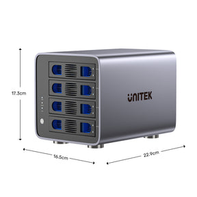 4 Bay RAID External Hard Drive Enclosure
