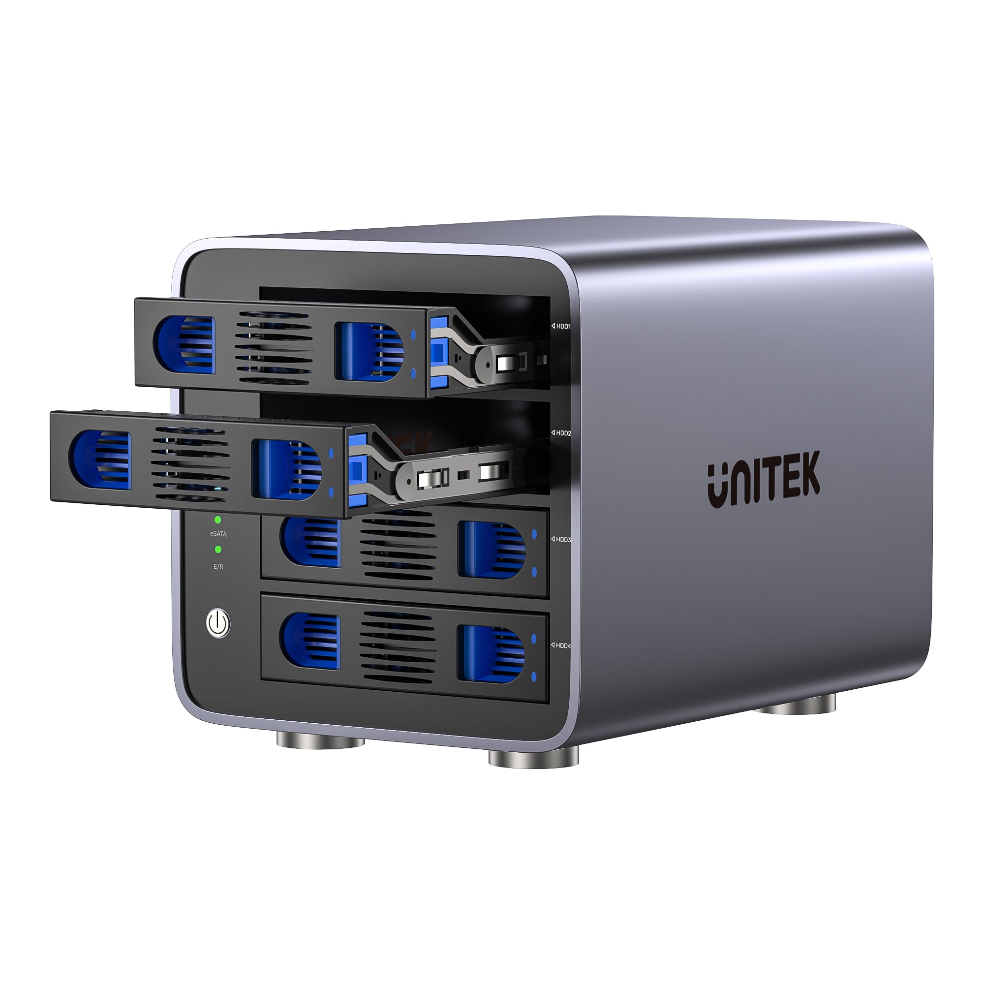 4 Bay RAID External Hard Drive Enclosure | UNITEK