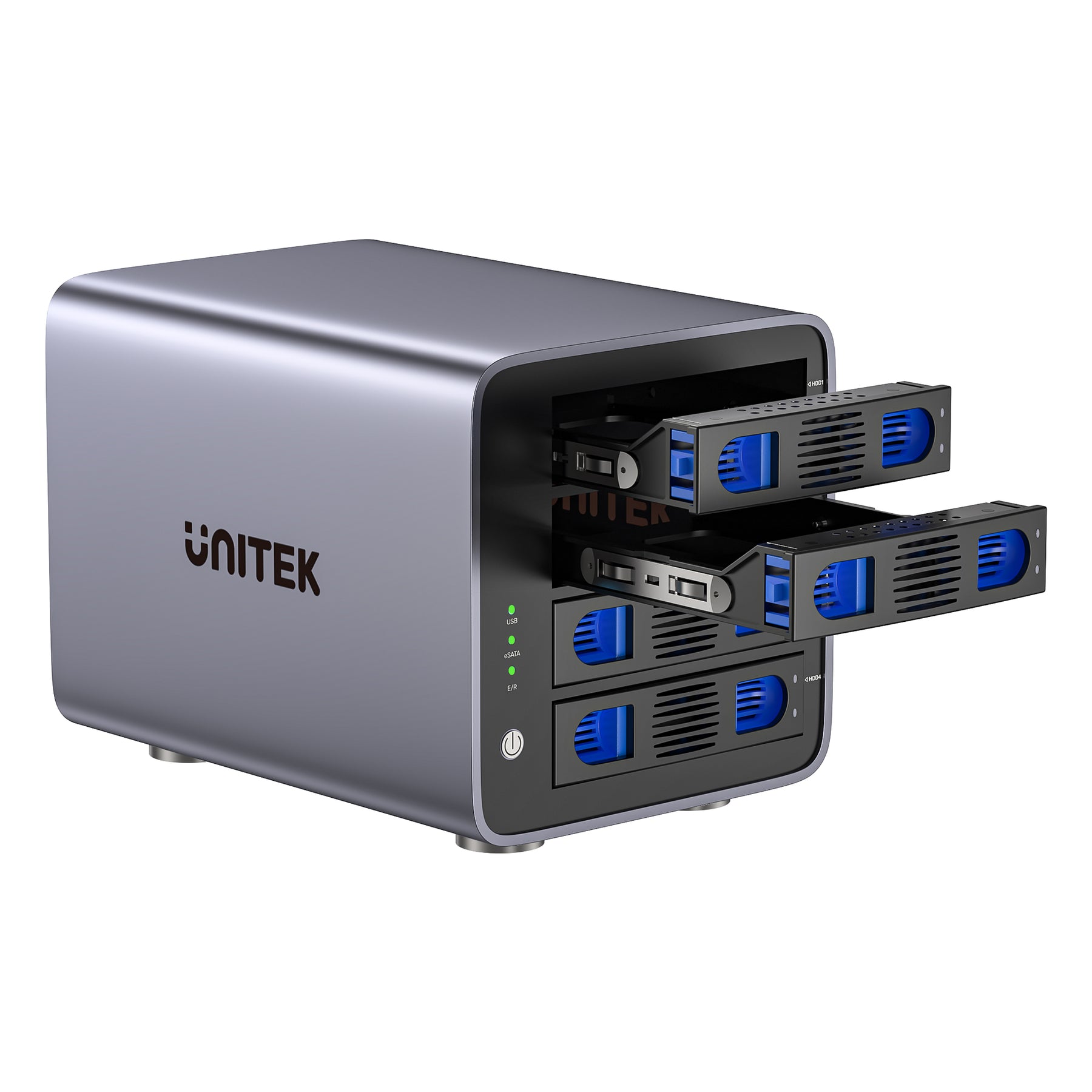 4 Bay RAID External Hard Drive Enclosure