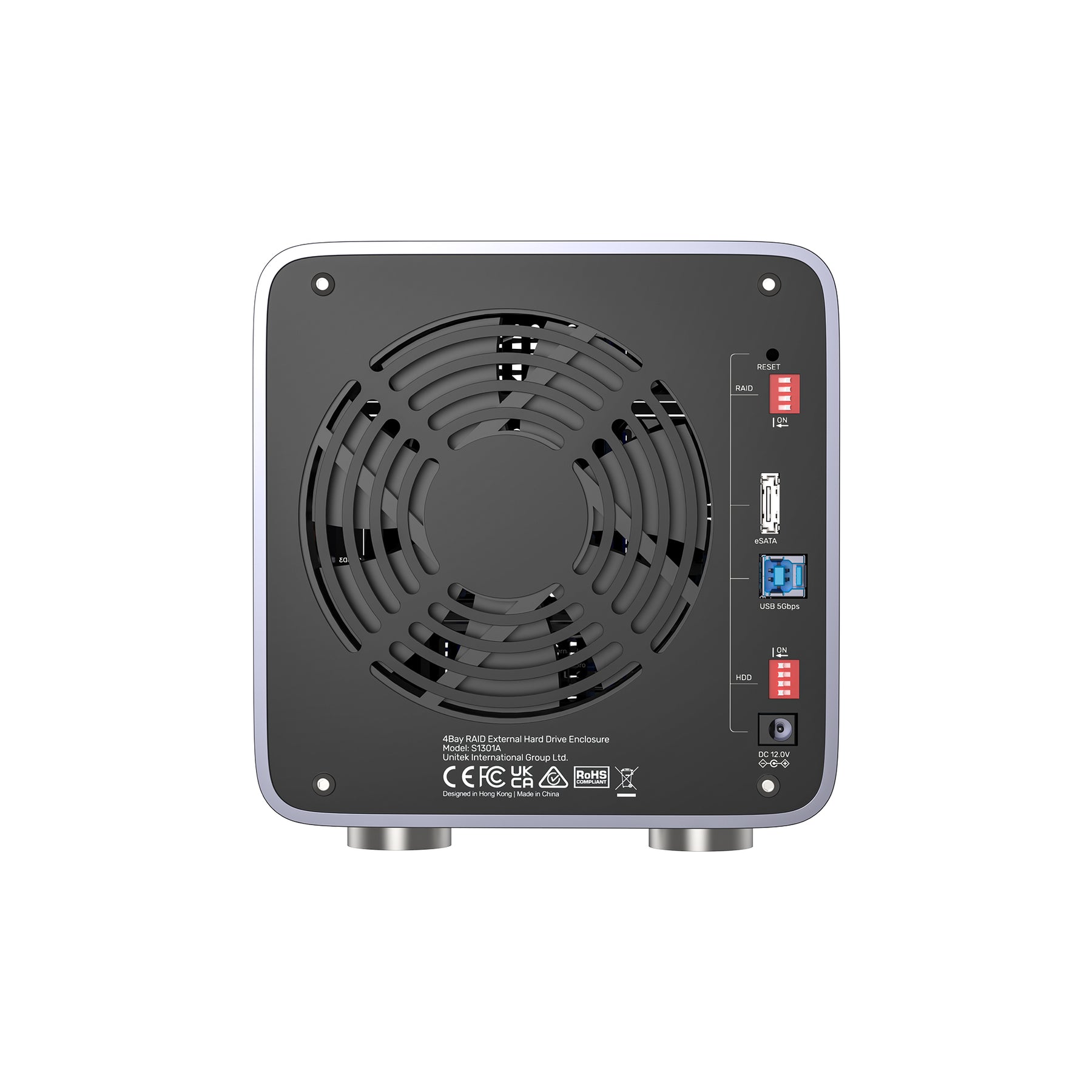 4 Bay RAID External Hard Drive Enclosure