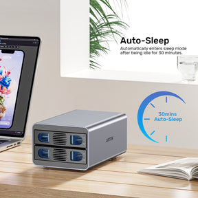 2 Bay External Hard Drive Enclosure